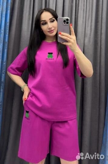 Костюм женский с шортами