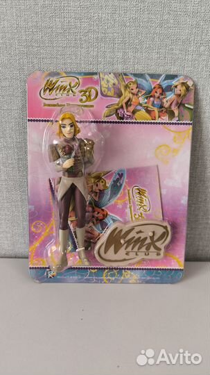 Фигурки Винкс Скай в упаковке, Блум, Флора