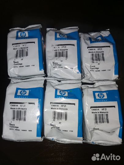 Картридж HP 21 c9351ae (black)