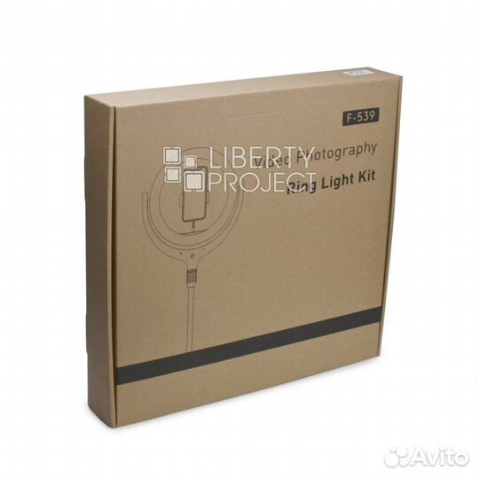 Кольцевая светодиодная лампа 26 см.10 Вт. 3000-600