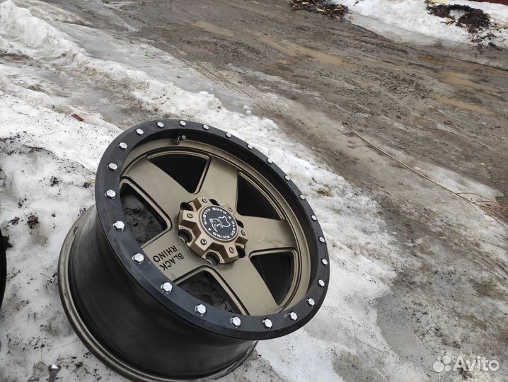 Диски black rhino 18' mat bronze