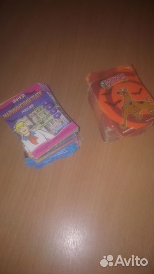 Карточки Скуби-Ду