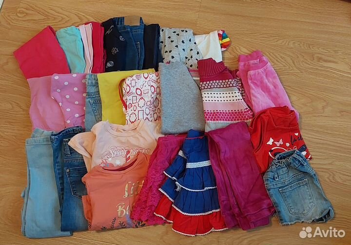 Вещи пакетом на девочку р-р 104-110