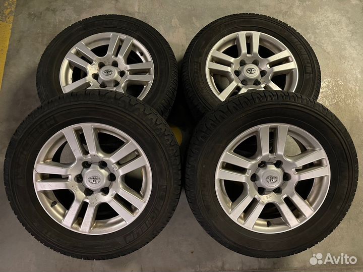 Колеса R18 в сборе оригинал Toyota Prado 150