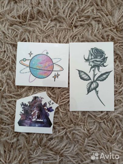 Тату наклейки