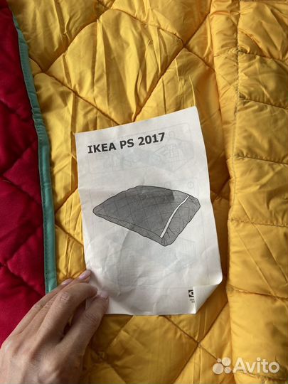 Плед подушка IKEA новогодний