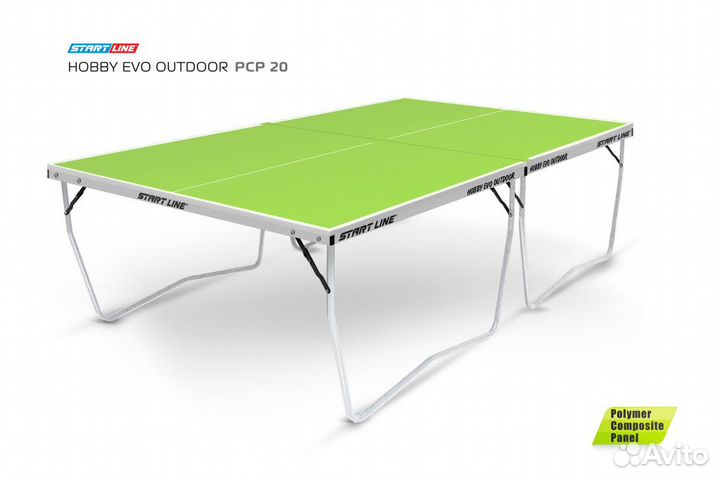 Теннисный стол всепогодный Hobby Evo Outdoor PCP 2
