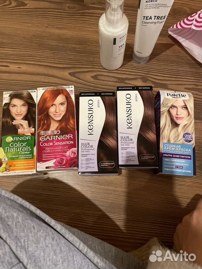Краска для волос palette, garnier, kensuko