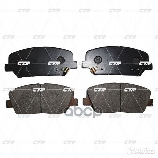 Колодки тормозные перед hyundai I30 12/KIA CEE