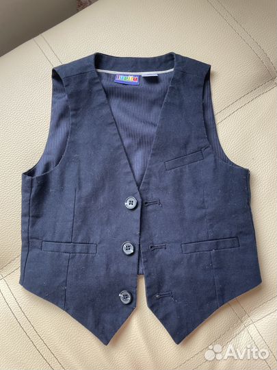 Рубашка next 92см жилетка 92 см