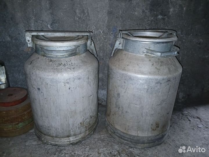 Фляга алюминиевая бу 40л