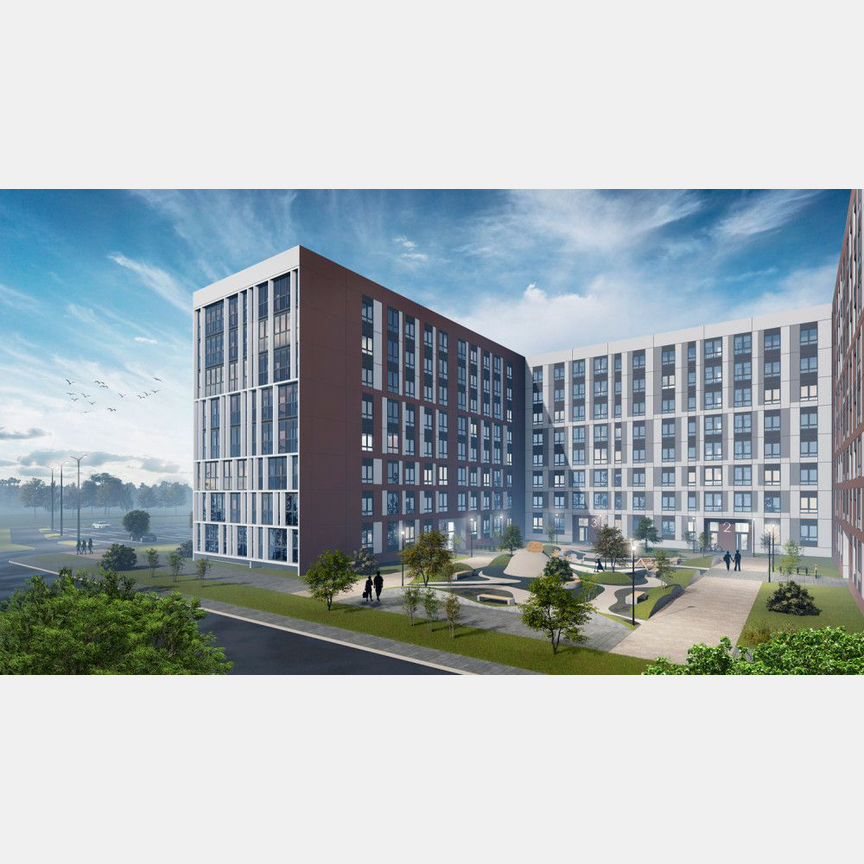 2-к. квартира, 64,8 м², 6/8 эт.