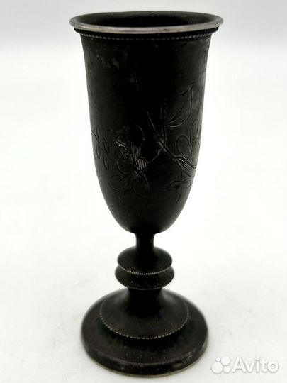 Стопка / рюмка серебро 84 проба, 27,4 г., 21 мл