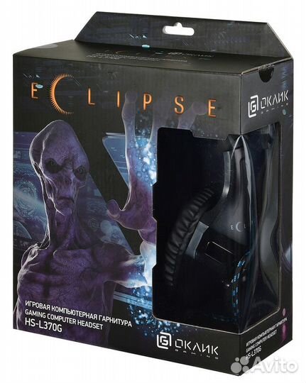 Наушники с микрофоном Oklick Eclipse