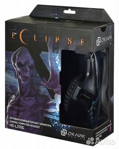 Наушники с микрофоном Oklick Eclipse