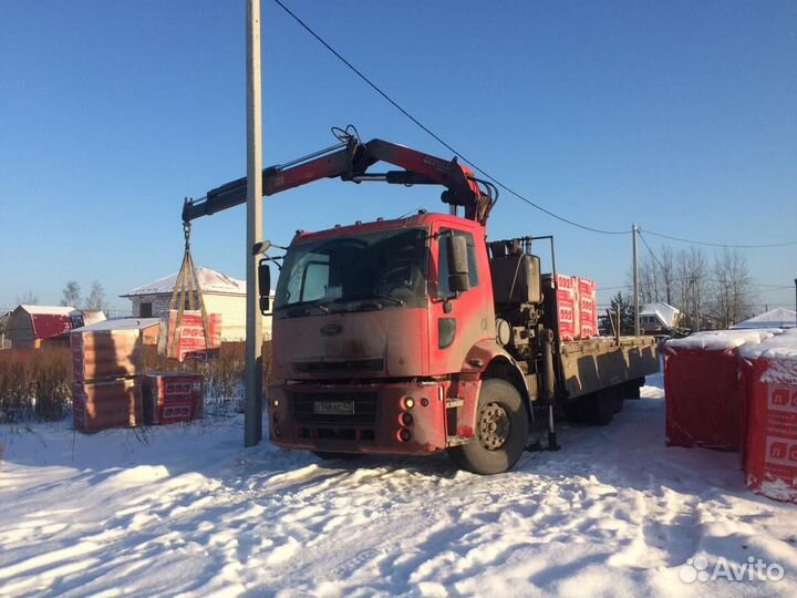 Манипулятор в аренду в спб 10 тонн Ford Cargo