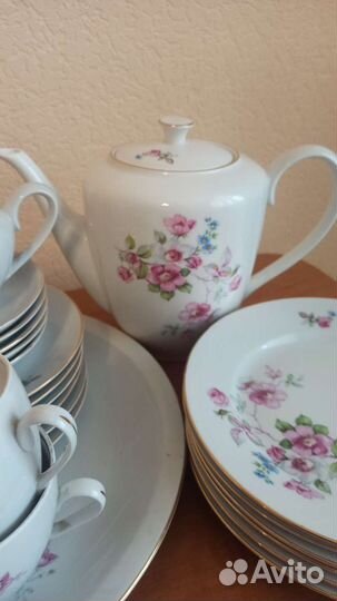 Чайный сервиз, фарфор, пр-во Германия