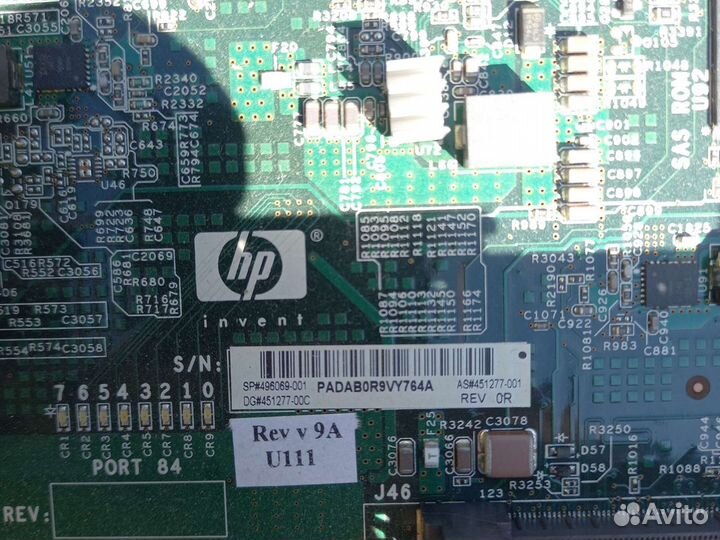 Материнская плата HP P/N: 451277-001