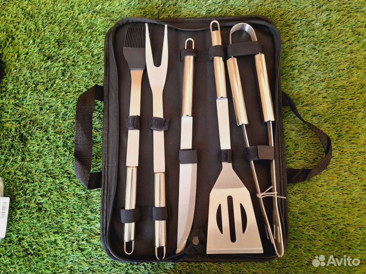 Набор для гриля и барбекю в чехле