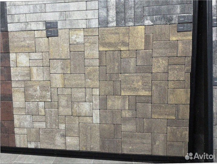 Тротуарная плитка и поребрик от 120 м2