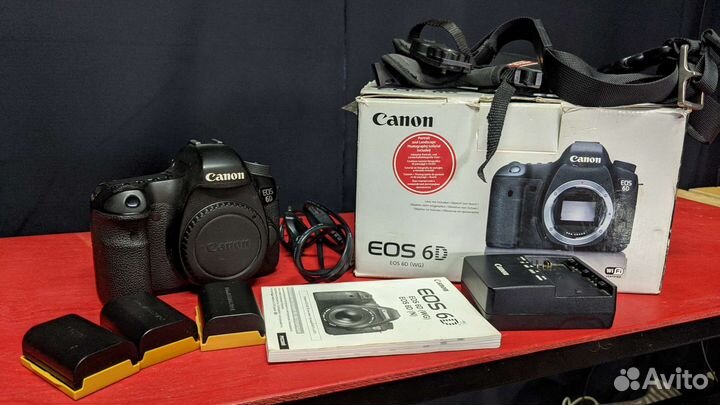 Зеркальный фотоаппарат Canon 6 d