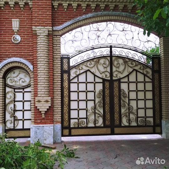 Кованые ворота