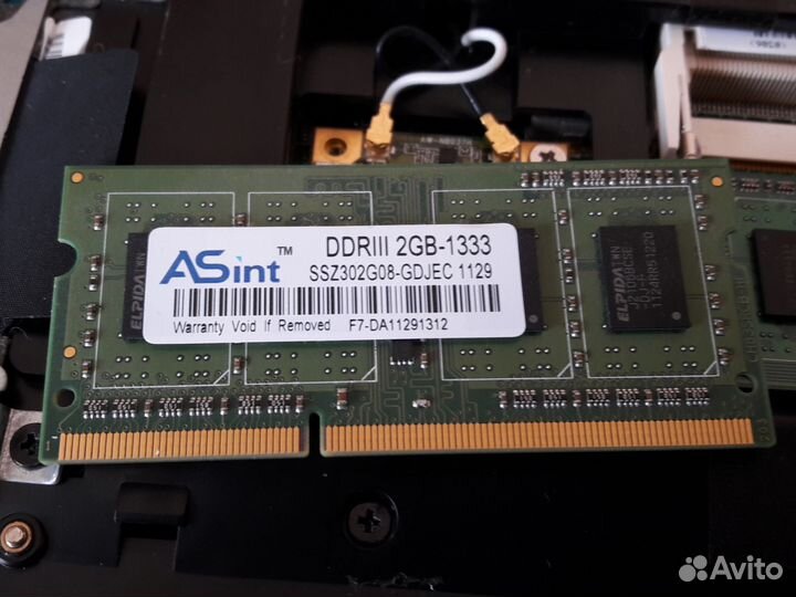 Оперативная память DDR3 ASint sodimm 1333 мгц