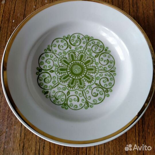 Сервиз кофейный + тарелки СССР пролетарий