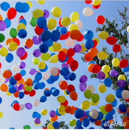 Шарики гелиевые