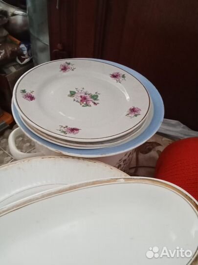 Посуда, тарелки. Банки