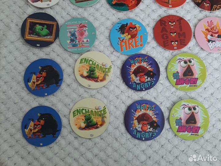 Фишки чипикао Angry Birds
