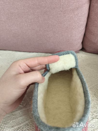 Домашние тапки, шерсть