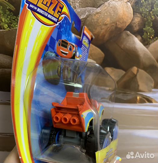 Новая машинка Blaze Вспыш спасатель (оригинал)