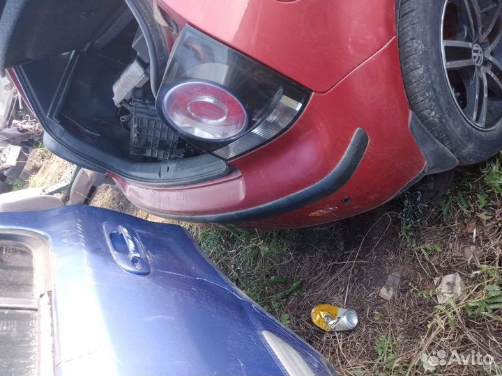 Бампер задний Volkswagen Polo 4