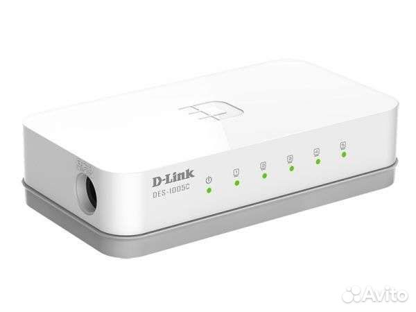 Хаб свитч коммутатор D-link на 5 портов