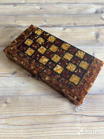 Янтарные Шахматы. Шахматы. Янтарь. 