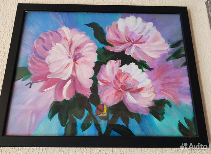 Картина маслом на холсте пейзаж