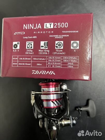 Катушка daiwa 18 ninja LT2500