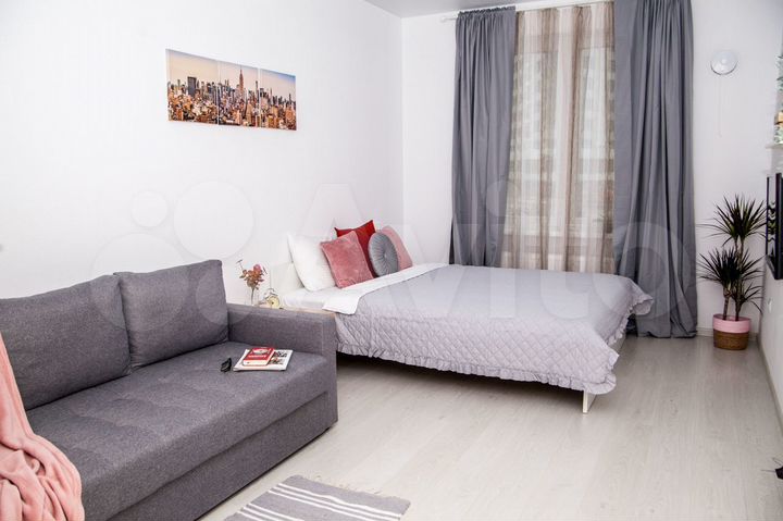 1-к. квартира, 44 м², 1/5 эт.