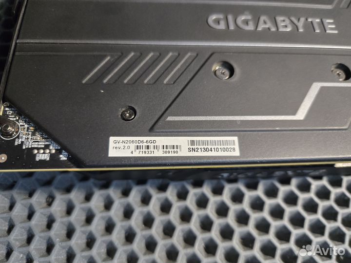 Видеокарта gigabyte GeForce RTX 2060