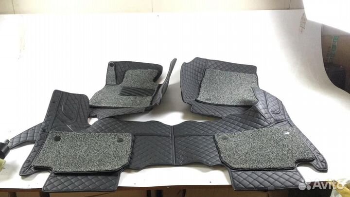 3D Коврики Mercedes E-класс из Экокожи