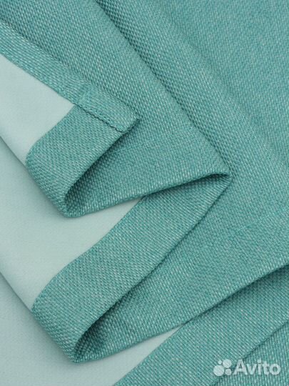 Шторы блэкаут бирюза