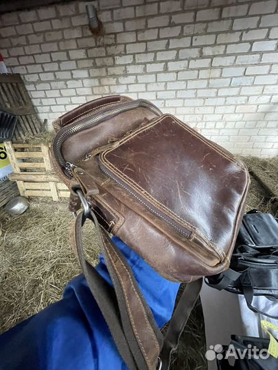 Мужская Кожаная Сумка