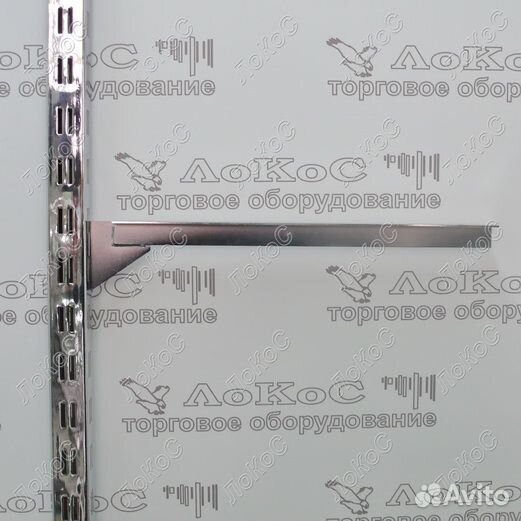 Полкодержатель для стеклянных полок, Г-образный