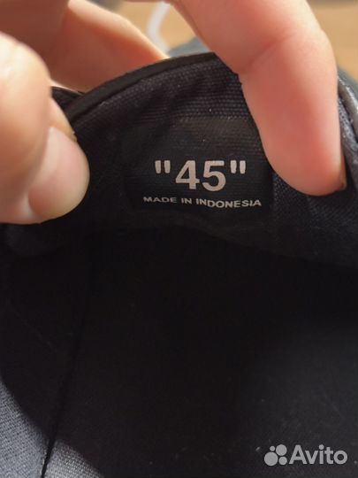 Кеды off white оригинал