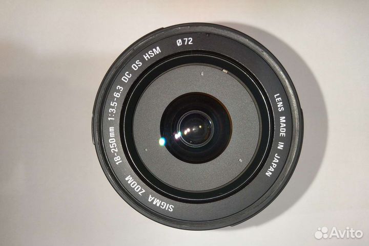 Объектив Sigma AF 18-250mm F3.5-6.3 HSM