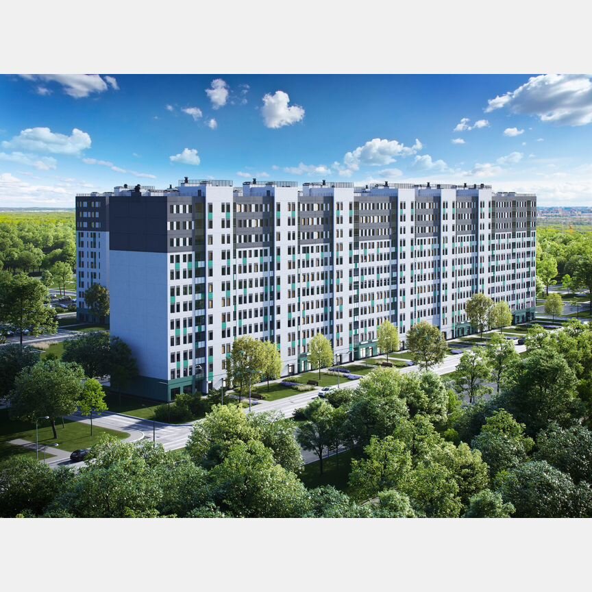 1-к. квартира, 36 м², 3/12 эт.