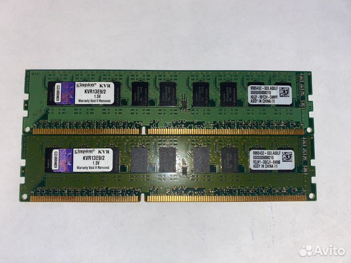 Озу ddr2/ddr3/ddr4