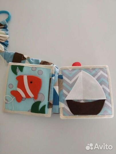Развивающая книжка из фетра