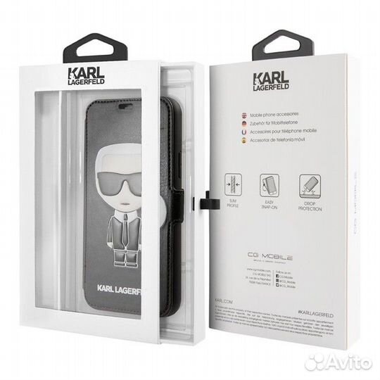 Чехол-книжка Karl Lagerfeld на iPhone 11 Pro